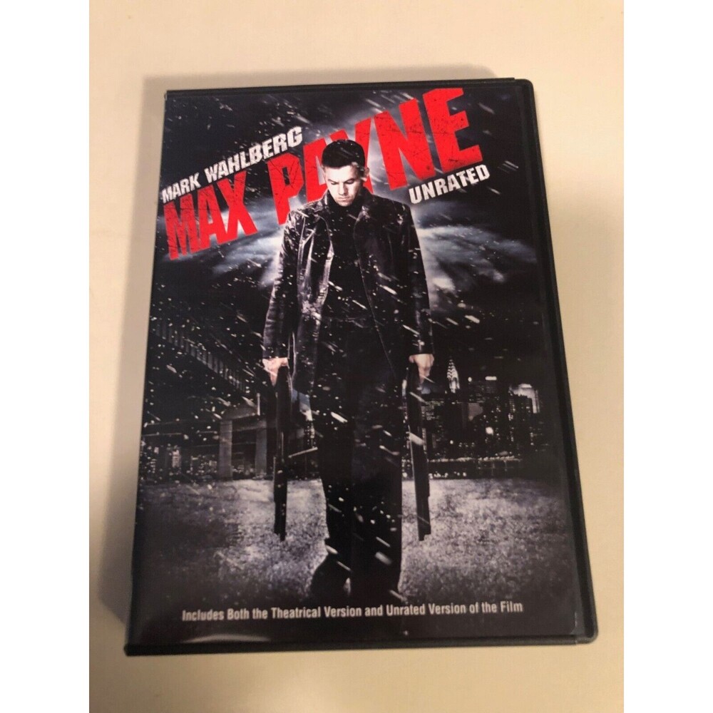 Max Payne (DVD, 2008, Unrated) - Mark Wahlberg
